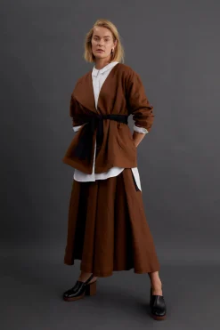 Ativ Linen Skirt
