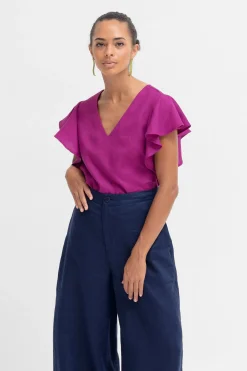 Colino Linen Top
