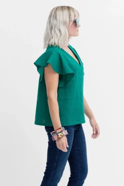 Colino Linen Top