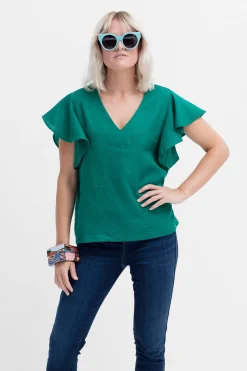 Colino Linen Top