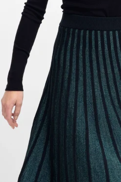 Glittra Metallic Skirt