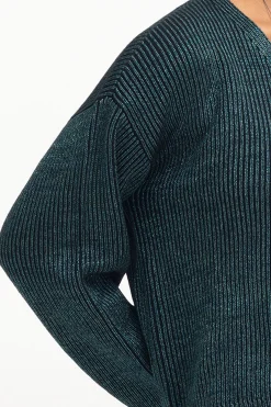 Glittra Metallic Sweater