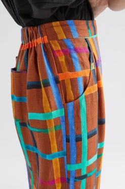 Ilona Linen Print Pant
