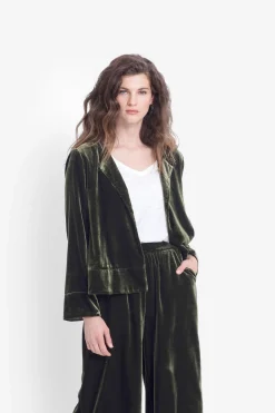 Metti Jardin Velvet Jacket