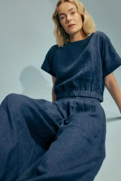 Sav Linen Top
