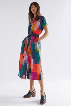 Tilko Linen Shirt Dress