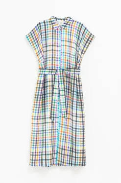 Tilko Linen Shirt Dress