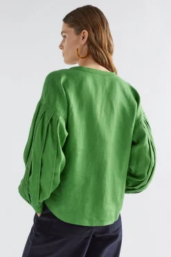 Vassa Linen Top